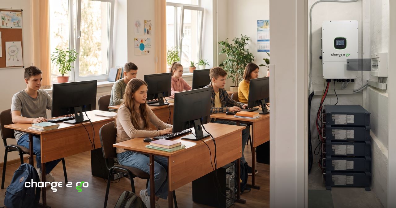Які переваги отримує школа після встановлення енергонезалежної системи